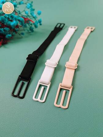 3入組內衣肩帶防滑扣，可調節防滑