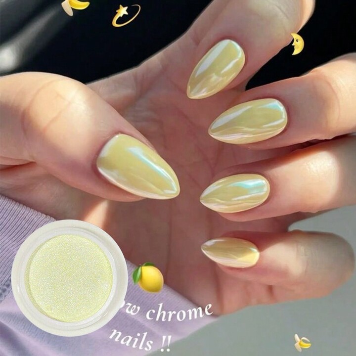 クロウ クロムパウダー イエローゴールドヴェール ネイルパートナー