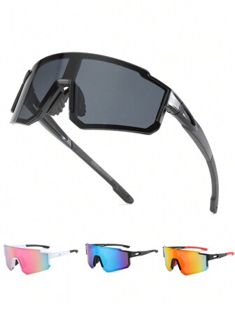 1/2 Pair Unisex Outdoor Cycling Sports Eyeglasses
