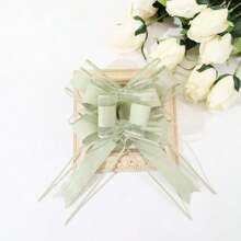 10pcs Large Bowknots, Ideal For Gift Wrapping, Parties, Birthday Gifts, Wedding Ribbon Bows For Baskets Or Flower Decoration, Easter Gifts Back To School Valentine Day