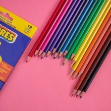 1 Caixa/Conjunto Lápis de Cor para Pintura à Base de Óleo, 12 Cores, Vários Tamanhos Disponíveis