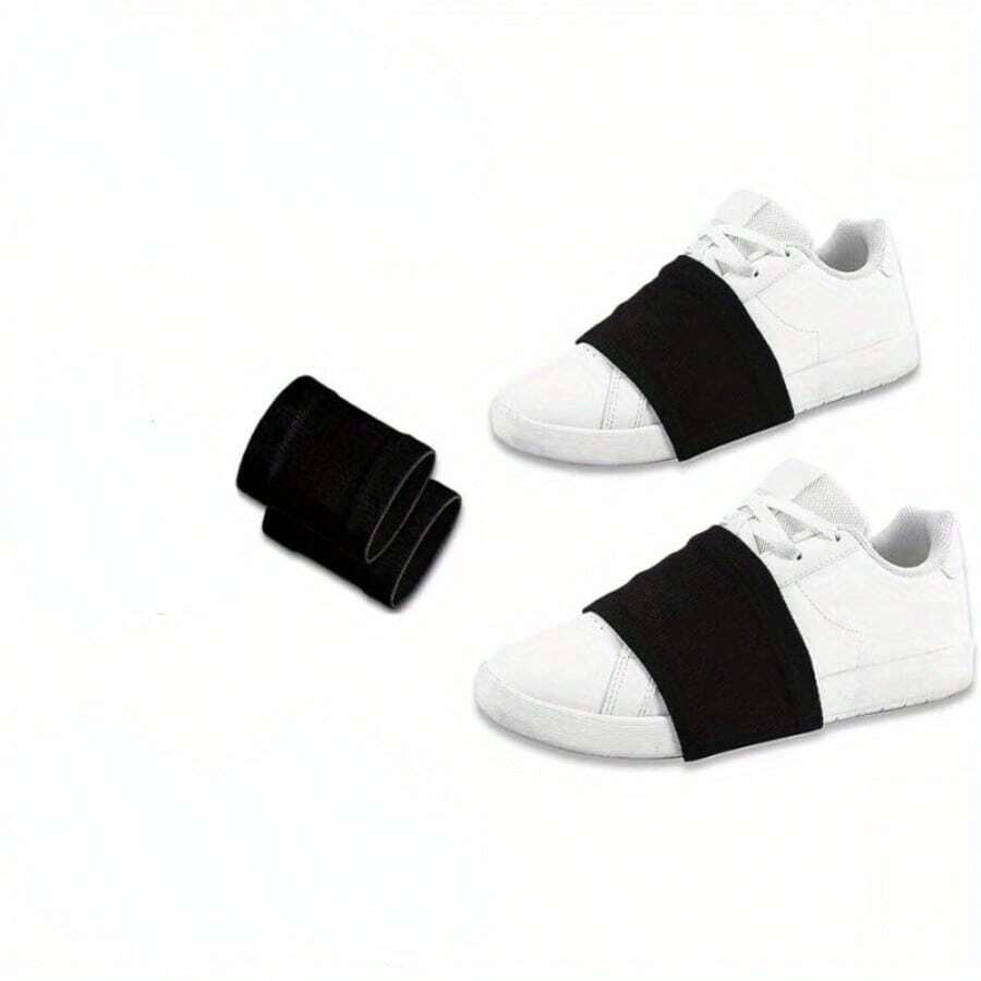 1 Pair Shoes Socks For Dancers, Dancing Socks Over Shoes For Dancing On Smooth Floor, Ballet Accessories - Black - View 1