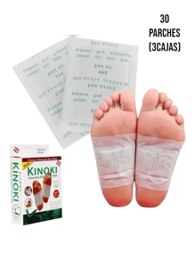 Kinoki paquete con 30 parches (3 cajas) - Blanco - Ver 1
