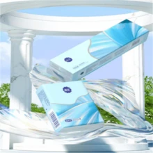 10包便攜式面紙，每包6片，旅行面紙包，口袋面紙，手帕紙，面紙，便攜小包衛生紙，清潔用品，清潔工具 - 彩色 - 查看 3