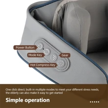 1 Pc Electric Neck And Shoulder Massager, Wireless Neck And Back Massage Shawl, USB Charging, For Home, Office, Driving, Kneading Massage Shawl, Mother's Day, Father's Day Gifts Gym Accessories, Sport, Gym, Home Exercise, Massager, Massage