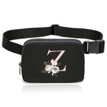 Sport Bag Waist Bag Fanny Pack For Mobile Phone For Running For Hiking For Cycling For Exercise Nylon Fashionable Casual Minimalist For Student Mini Waist Bag With Adjustable Strap Unisex Sling Bag Fanny Packs Storage Bag Messenger Bag Shoulder Bag Rider Bag Black Bag Large Capacity Multi-Functional Portable Vacation Gifts Bag Holiday Essentials Bags Summer School