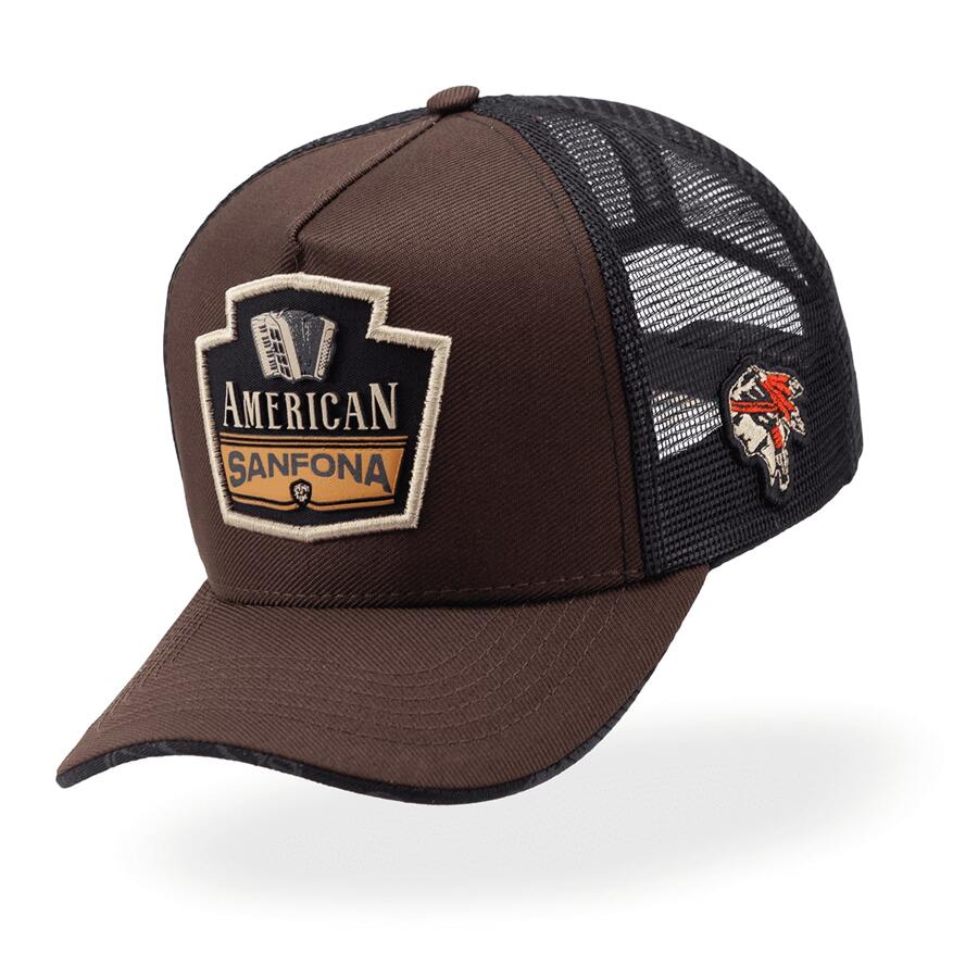 Men Baseball Cap - 鏽棕色 - 查看 1