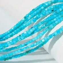 1pc 38cm Natural Freshwater Shell Beaded String For DIY Necklace, Earrings, Anklets, Etc. - Multicolor - View 8