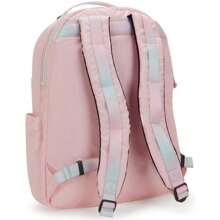Kipling Mochila para portátil de 17" de nailon y metal estilo caramelo extra grande de Seúl - Rubor Met - Ver 4