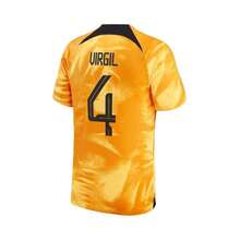 Nike Áo đấu cầu thủ Virgil Van Dijk Orange của đội tuyển quốc gia Hà Lan 2022/23 sân nhà Breathe Stadium Replica - trái cam - Xem 4