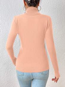 Women Sweaters - Bụi hồng - Xem 4