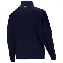 Boyfriend Style Men's Contrast Logo Tricot Jacket 2.0 - Peacoat/White - View 3