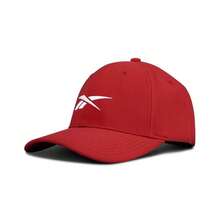 Reebok | Men's Range Embroidered Logo Cap |  | Men Baseball Cap - Vector Red - View 6