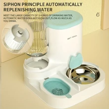 全自動兩用寵物餵食器，雙碗設計，適用於家庭寵物飲食 - 彩色 - 查看 7