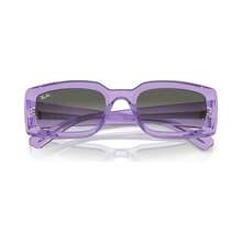 Ray-Ban Kính mát Unisex Kiliane, RB4395 - Màu tím trong suốt - Xem 7