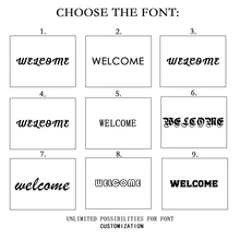 Welcome Wedding Sign - Bridal Shower Welcome Sign - Welcome Sign Wedding Modern - Rustic Wedding Decor - Welcome Engagement Party Sign - Redwood - View 4