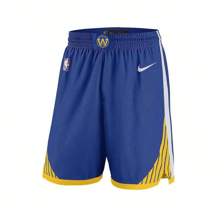 Nike Golden State Warriors Boyfriend Style Men's Icon  Shorts - Blue - View 1