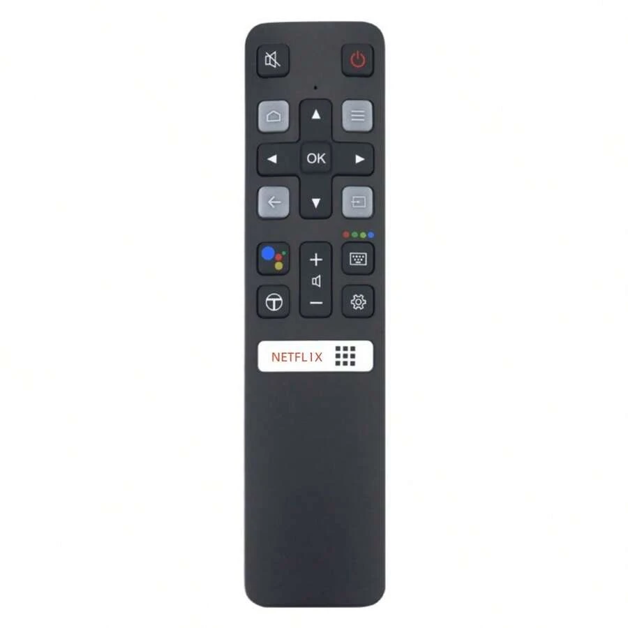 Rc802v Fmr1遙控器:增強您的tcl和lg智慧電視體驗-無語音功能 - 黑色 - 查看 1