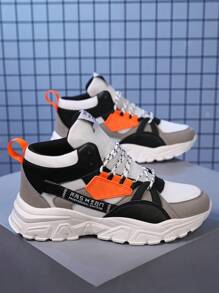 Men's Breathable Casual Sports Running Shoes For All Seasons - white ash - View 2