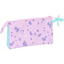 Disney Triple Frozen "Cool Days" Pencil Case - Officially Licensed Pencil Case - Compact Design - Ideal For School And Office - Resistant Material - Secure Closure - 彩色 - 查看 2
