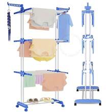 Treo tổ chức váy quần short lưu trữ quần jean - Nhiều màu - Xem 2