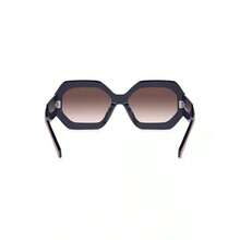 Tory Burch Miller 55MM 几何太阳镜 - Tan - 查看 6
