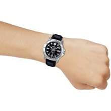 Casio Reloj clásico para hombre para usar a diario en negocios - Negro - Ver 4