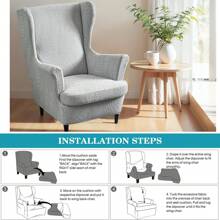 Armrest Covers - Light Grey - View 7