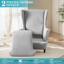 Armrest Covers - Light Grey - View 5
