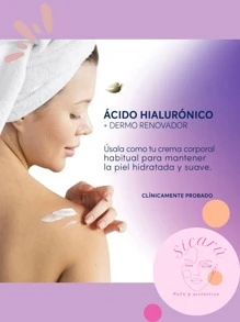 Sérum Corporal Ácido Hialurónico que repara y previene 5 signos de la resequedad para piel seca y extra seca 1L - Blanco - Ver 4