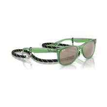 Ray-Ban Jr | Kids Sunglasses, New Wayfarer (Ages 7-10) - Opal Green - View 5