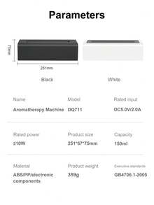 Umidificador com chama de 7 cores: Capacidade de 150ml, desligamento automático - Cria o ambiente perfeito para o quarto, ioga e meditação.