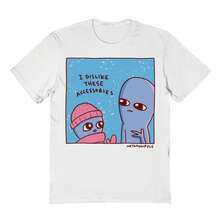 Nearly There Strange Planet: I Dislike These Accessories Graphic Cotton Short-Sleeve T-Shirt - White - View 1