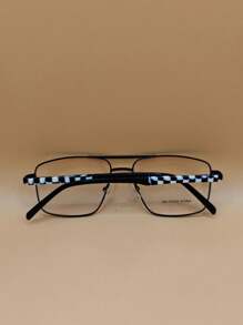 Men Eyeglasses - 黑色的 - 查看 4