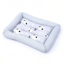 夏日涼爽寵物冷卻墊，防水防滑貓狗床墊，粉紅色，適用於1-35公斤的寵物，有四種尺寸可選 - 粉色 - 查看 5