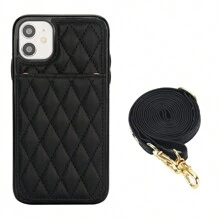 AWQUER 斜挎手机壳适用于 16 15 14 Plus 13 12 Mini 11 Pro Max 8 7 Plus SE 2020 2022，PU 皮革钱包式手机壳适用于 Galaxy S24 S23 S22 S21 FE Note 20 Ultra 10 Plus A55 A15 A54 A14 A73 A53 A13 A72 A52 A71 A51 4G 5G 卡槽 RFID 屏蔽手机袋支架保护套 - 黑色 - 查看 38