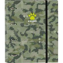 4 RING BINDER 35MM WITH REPLACEMENT KELME "TRAVEL" - Officially Licensed Ring Binder - Exclusive Design - Ideal For Daily Use - Durable Material - Compatible With A4 Sheets - Multicolor - View 1