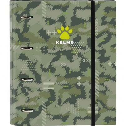  4 RING BINDER 35MM WITH REPLACEMENT KELME "TRAVEL" - Officially Licensed Ring Binder - Exclusive Design - Ideal For Daily Use - Durable Material - Compatible With A4 Sheets
