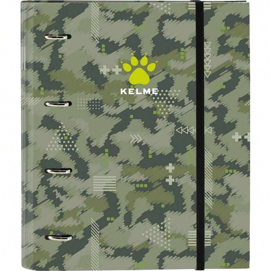 4 RING BINDER 35MM WITH REPLACEMENT KELME "TRAVEL" - Officially Licensed Ring Binder - Exclusive Design - Ideal For Daily Use - Durable Material - Compatible With A4 Sheets - Multicolor - View 1