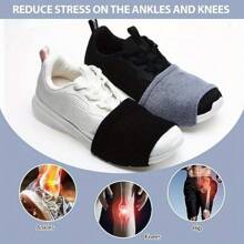 1 Pair Shoes Socks For Dancers, Dancing Socks Over Shoes For Dancing On Smooth Floor, Ballet Accessories - Black - View 4