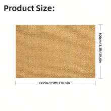 1 包 3*10 英尺阳台遮阳网，防紫外线板，隐私屏风，防风雨，户外花园，后院露台，带洗衣机遮阳布