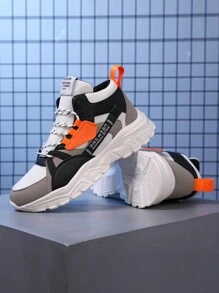 Men's Breathable Casual Sports Running Shoes For All Seasons - white ash - View 3