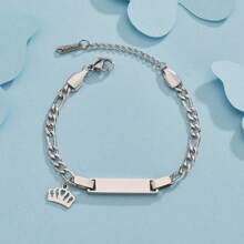 Personalized Custom Name Bracelet Hypoallergenic Stainless Steel Customized Engraved Name Butterfly Heart Crown Star Pendant Bracelet For Women Customized Jewelry Family Love Gift Stylish,Fall Fashion,Contracted,Simple,Casual,Old Money,Cuties Custom,Personalized,Unique Ideal Gifts For Her Girlfriend,Mom,Family,Friends,Daughter For Anniversaries,For Valentine's Day,For Mother's Day,For Birthdays,For Graduation,For Daily Wear,For Weddings,For Prom Valentines