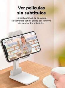 Soporte Multifuncional Plegable Giratorio Manten Tu Telefono A La Vista, Diseño Compacto, Portátil y Facil de Llevar a Todos Lados. - Multicolor - Ver 6