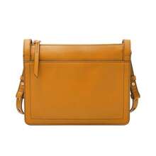 Fossil Taryn Leather Crossbody Bag - Ochre - View 1