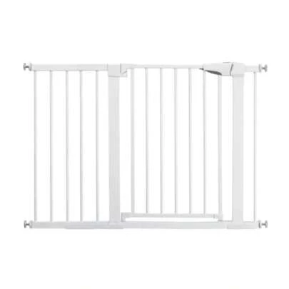 Puerta Seguridad Interior Expandible Para Bebé Mascota Blanco