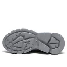 Men's Running Shoes Non Slip Shoes Breathable Lightweight Fashion Sneakers Slip Resistant Athletic Sports Walking Gym Work Shoes - 灰色 - 查看 4