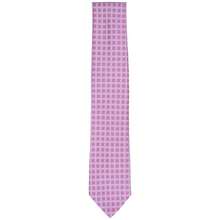 Michael Kors Corbata de cuadros para hombre Longboat - Lavanda - Ver 3