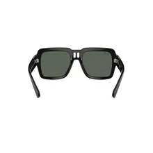 Ray-Ban RB4408 54MM Square Sunglasses - BLACK DARK GREEN - View 6