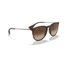 Ray-Ban Unisex Low Bridge Fit Sunglasses, RB4171F ERIKA - Matte Havana/Brown Gradient - View 4